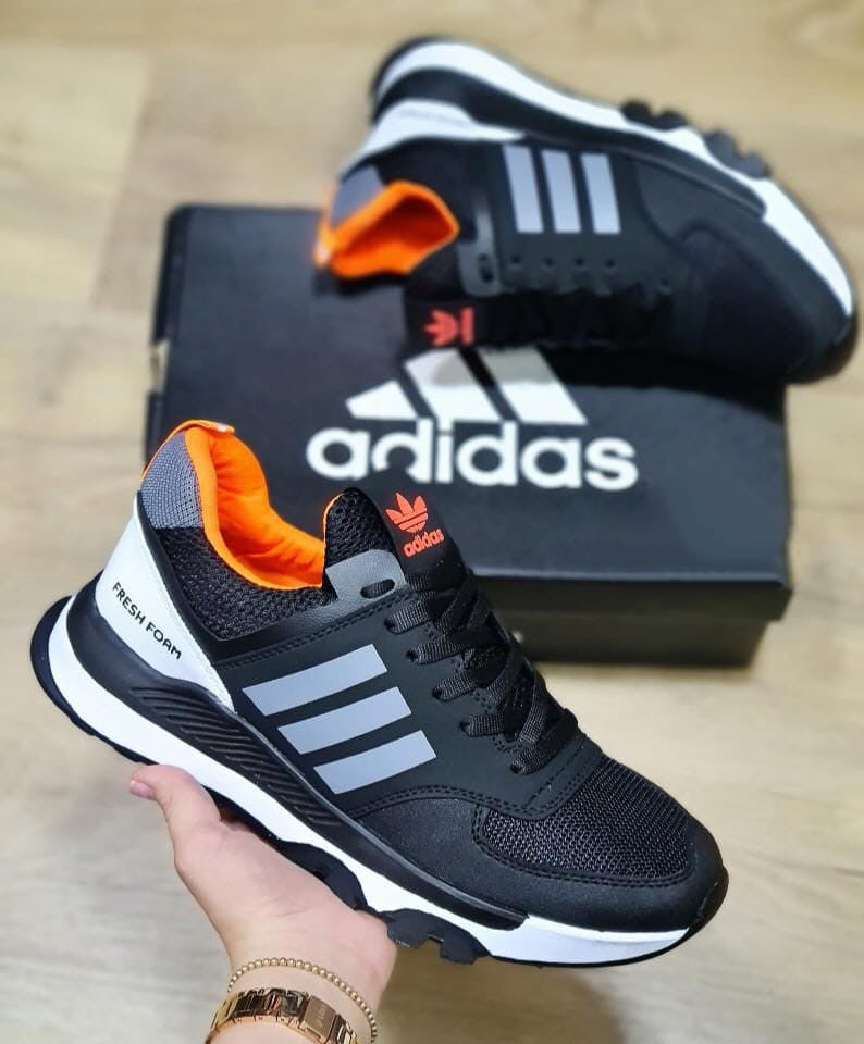 Adidas Fresh Negro Naranja Caballero - SUPER PROMOCION