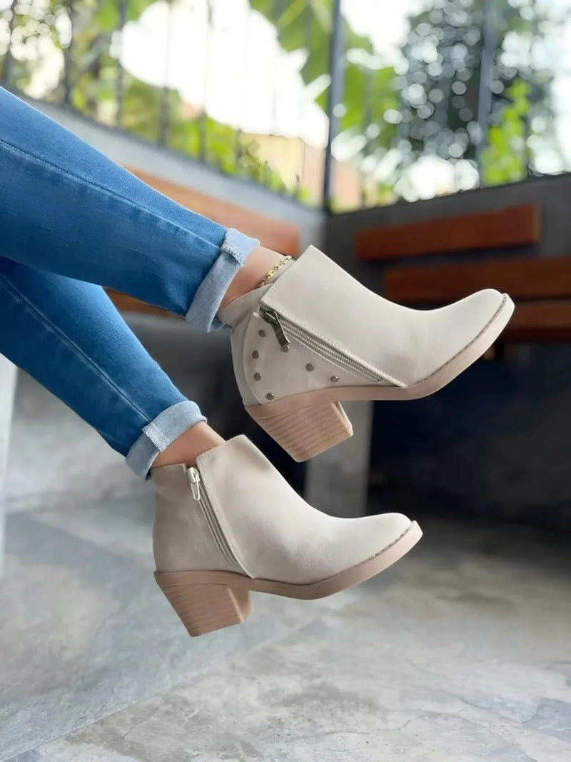 Botin de mujer Texas Beige