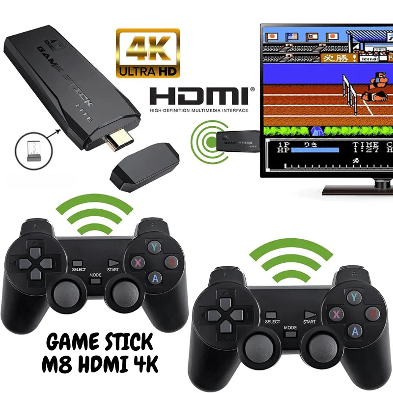 CONSOLA GAME STICK 4K - 10 mil Juegos