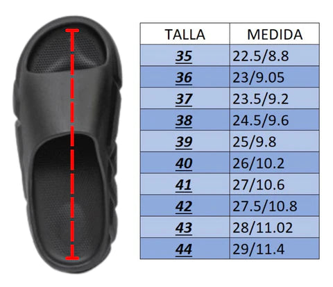 Pantuflas Confort Nube Masculino x Femenino