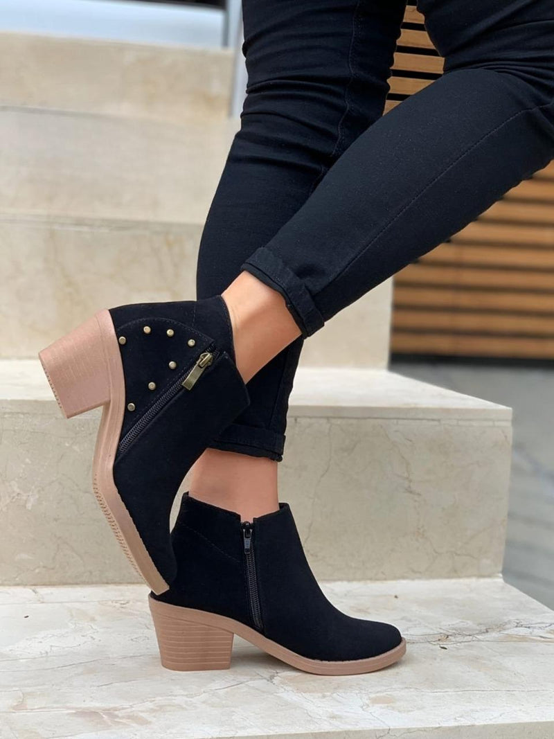 Botin de mujer Texas Negro