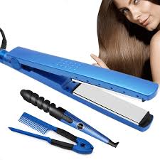 Combo Nano Titanium Plancha, Peine Y Riz