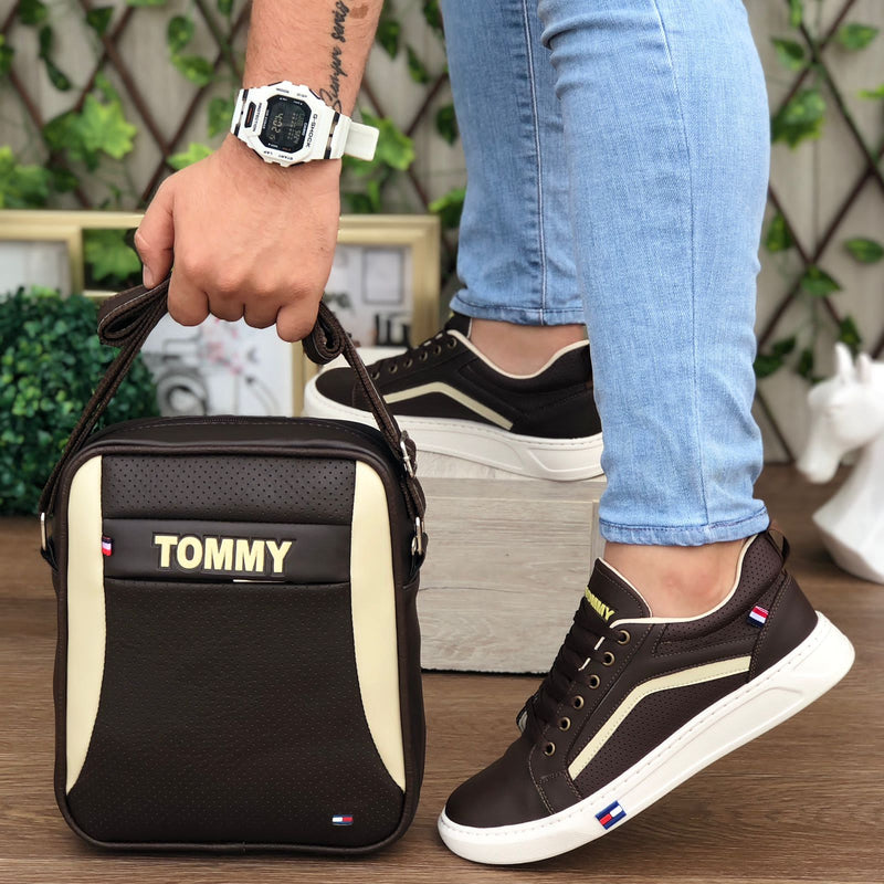 Zapatos Tommy Hilfiger Hombre, Bolso Mano Libre, Combo, varios colores OFERTA