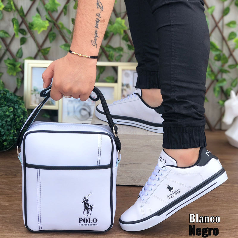 Zapatos POLO Casual Hombre, Bolso, Combo