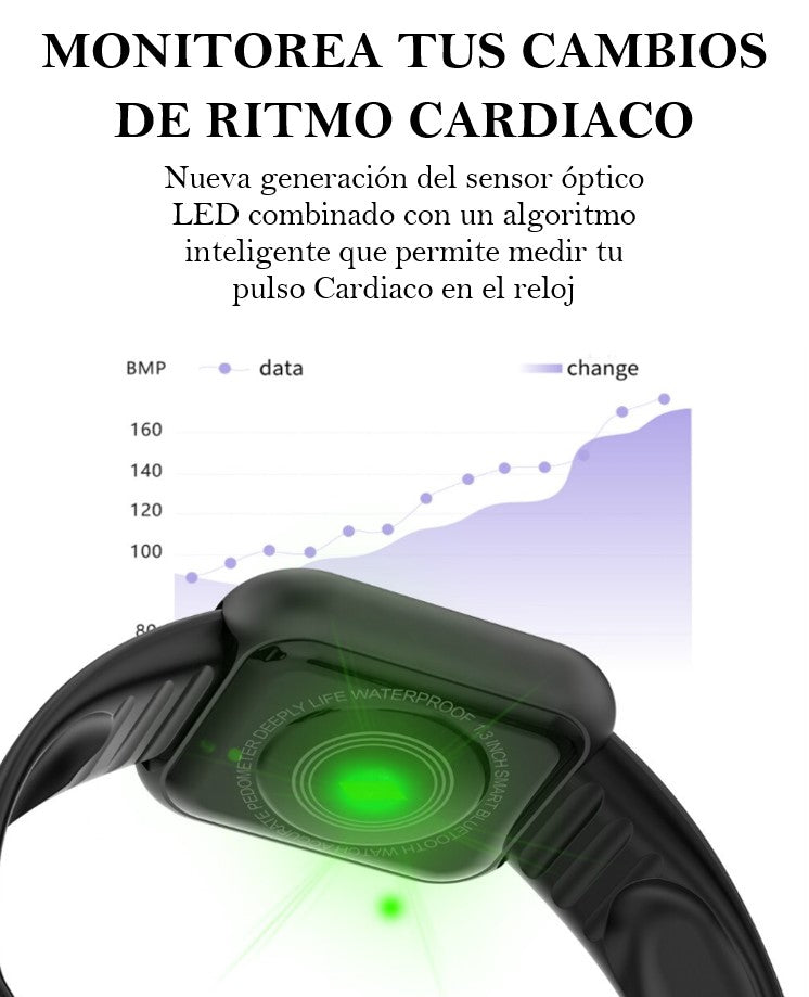 Reloj Inteligente Smartwach + Manilla Obsequio